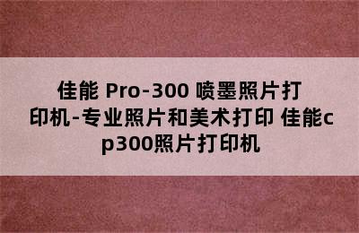 佳能 Pro-300 喷墨照片打印机-专业照片和美术打印 佳能cp300照片打印机